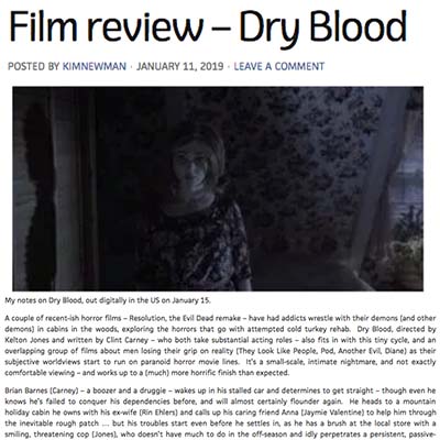 Film review – Dry Blood